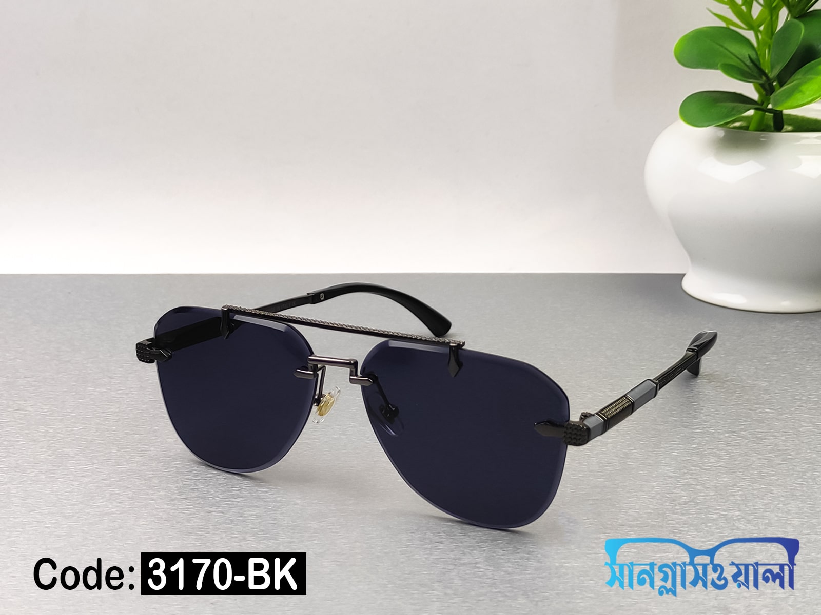 Pilot Shape Premium Sunglass