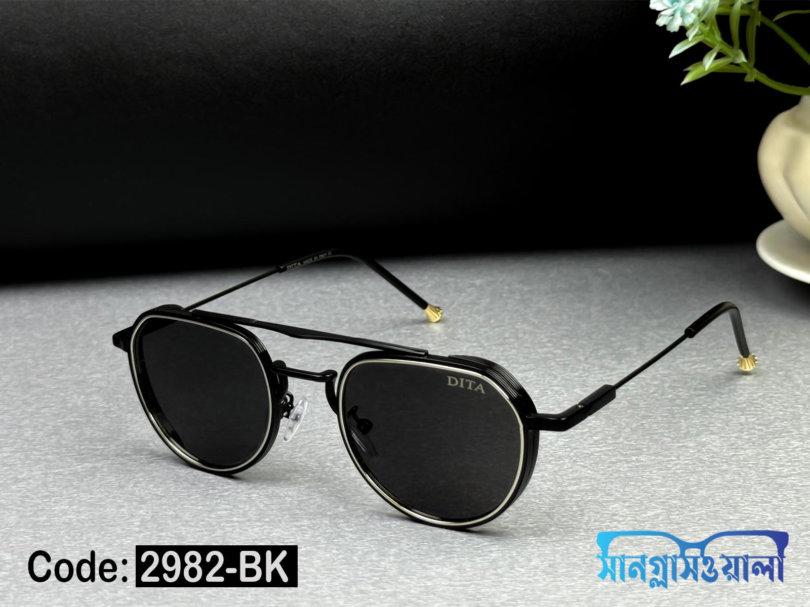 Dita Premium Sunglass 2982-BK