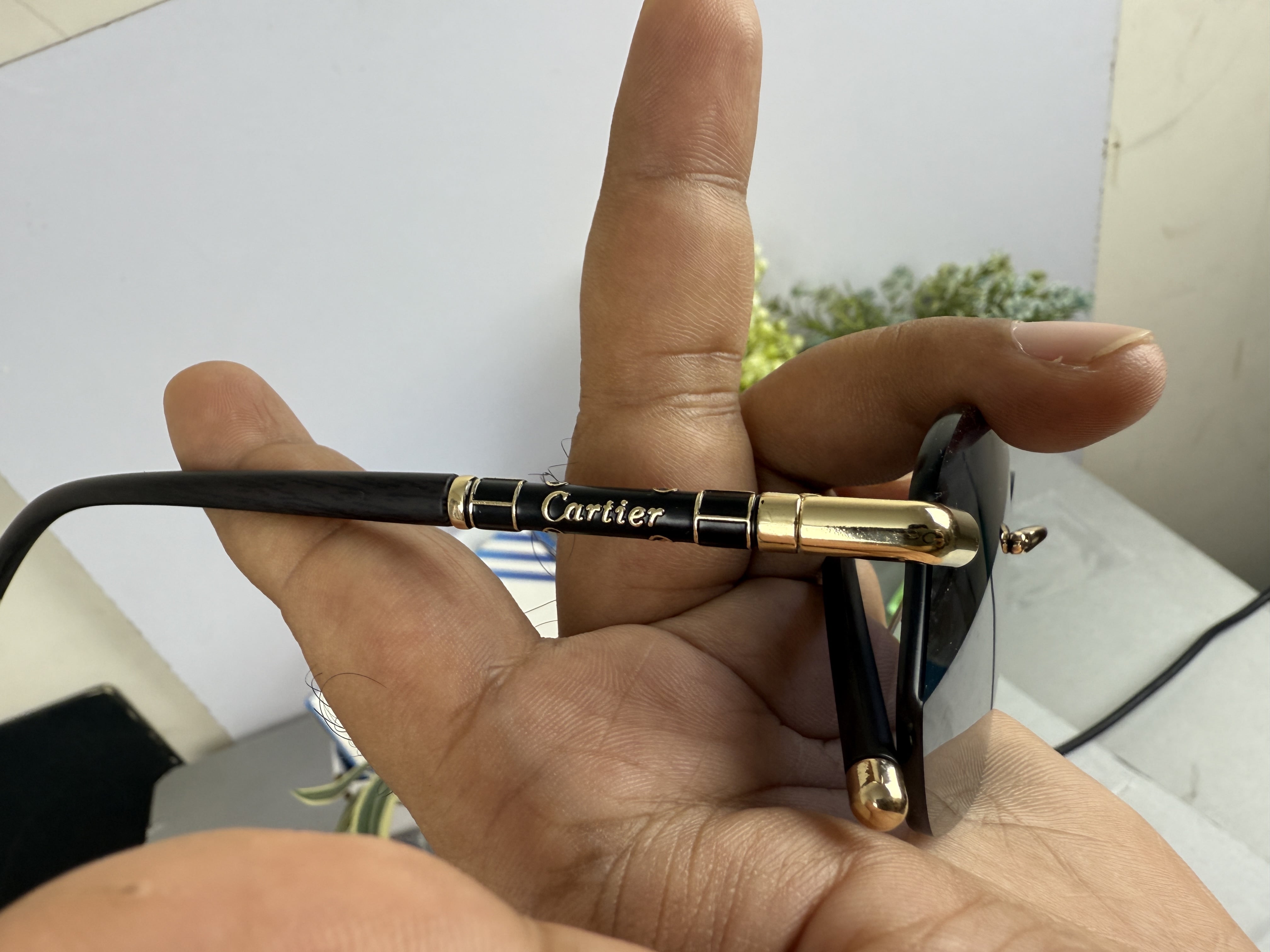 Cartier Rimless Sunglass