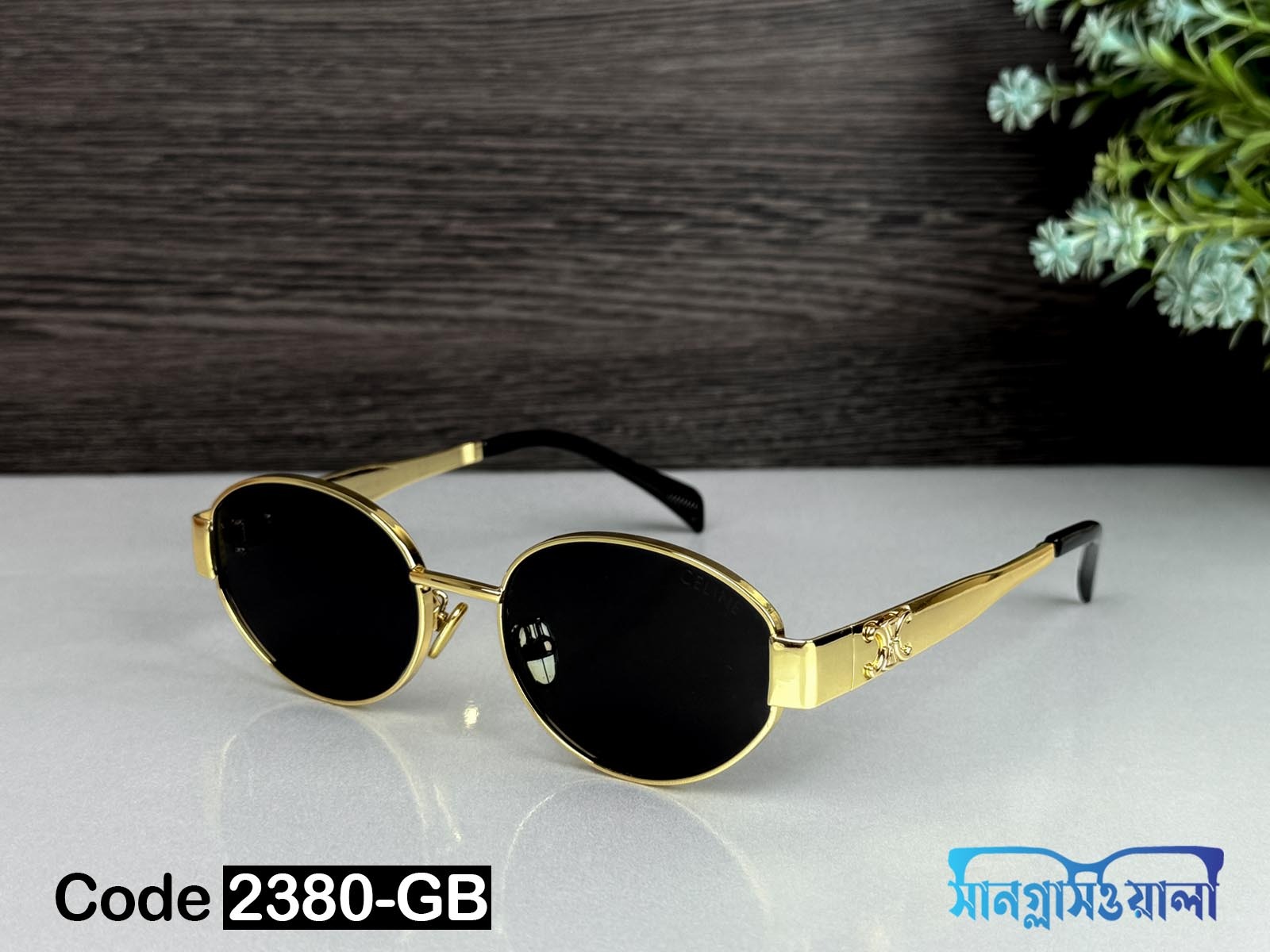 Viral CC CELINE Oval Shape Sunglass-2380